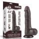 Фаллоимитатор Lovetoy Sliding Skin Dual Layer, 20 см (коричневый) 102318 фото 11