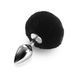 Анальна пробка Pompon Metal Plug Small, 13 см (чорний) 51530 фото