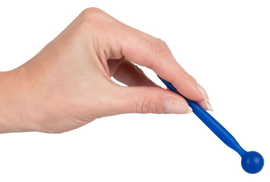 Уретральний стимулятор Penis Plug Sperm Stopper, 9,6 см (синій) 42254 фото